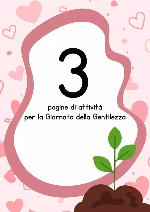 "I semi della gentilezza" - attività per la Giornata della Gentilezza Materiale per pittura e bricolage - "I semi della gentilezza" - attività per la Giornata della Gentilezza - MilleLibriPerBambini - Pagina di copertina