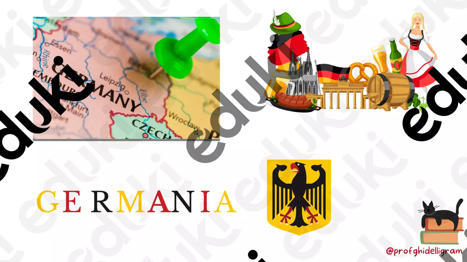 GERMANIA presentazione e approfondimenti Materiale di supporto/inclusione - GERMANIA presentazione e approfondimenti - profghidelligram_ - Pagina di copertina