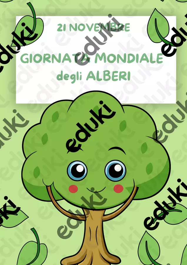 Attività per la Giornata Mondiale degli Alberi - 21 Novembre! Esercizi - Attività per la Giornata Mondiale degli Alberi - 21 Novembre! - SostegnO 2.0 - Pagina di copertina