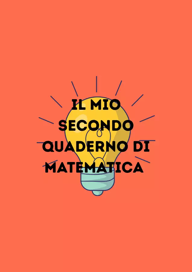 Secondo quaderno di matematica. Esercizi - Secondo quaderno di matematica. - MaestraBeas - Pagina di copertina