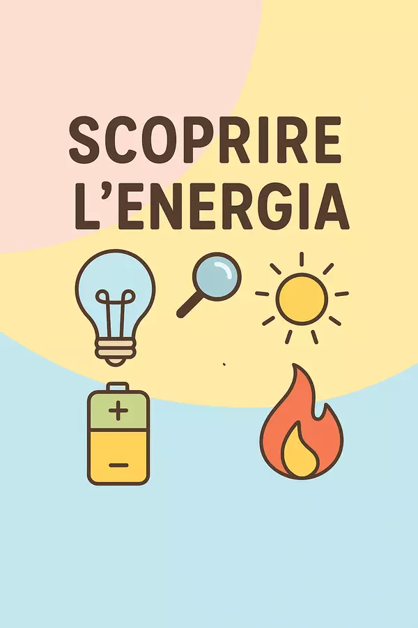 Scoprire l’Energia 🔍⚡️PERCORSO PRONTO ALL'USO Piani di lezione - Scoprire l’Energia 🔍⚡️PERCORSO PRONTO ALL'USO - maestraricciola - Pagina di copertina
