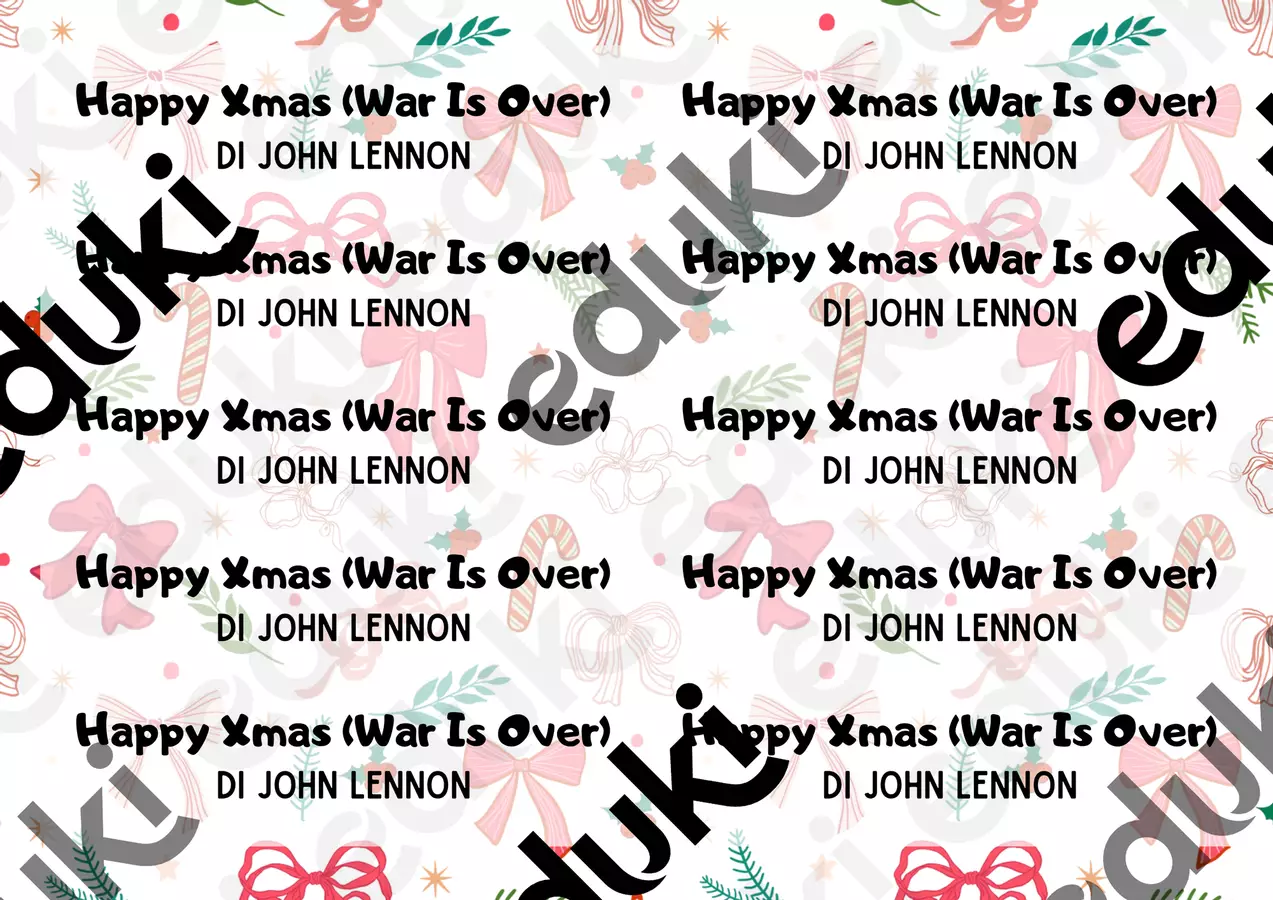 WAR IS OVER Altro tipo di materiale - WAR IS OVER - MaestraKyna - Pagina di copertina