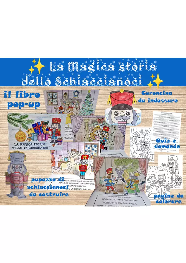 ✨ La Magica storia dello Schiaccianoci ✨ Esercizi - ✨ La Magica storia dello Schiaccianoci ✨ - Nikki_Giochi - Pagina di copertina