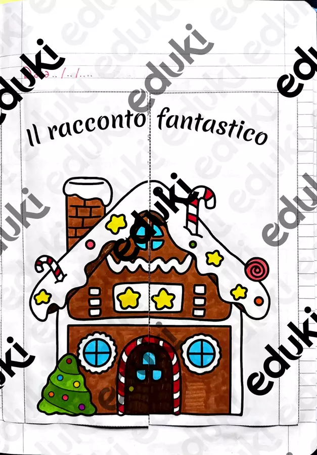 racconto FANTASTICO per le classi 4° - 5° Esercizi - racconto FANTASTICO per le classi 4° - 5° - Maestra_Carla - Pagina di copertina