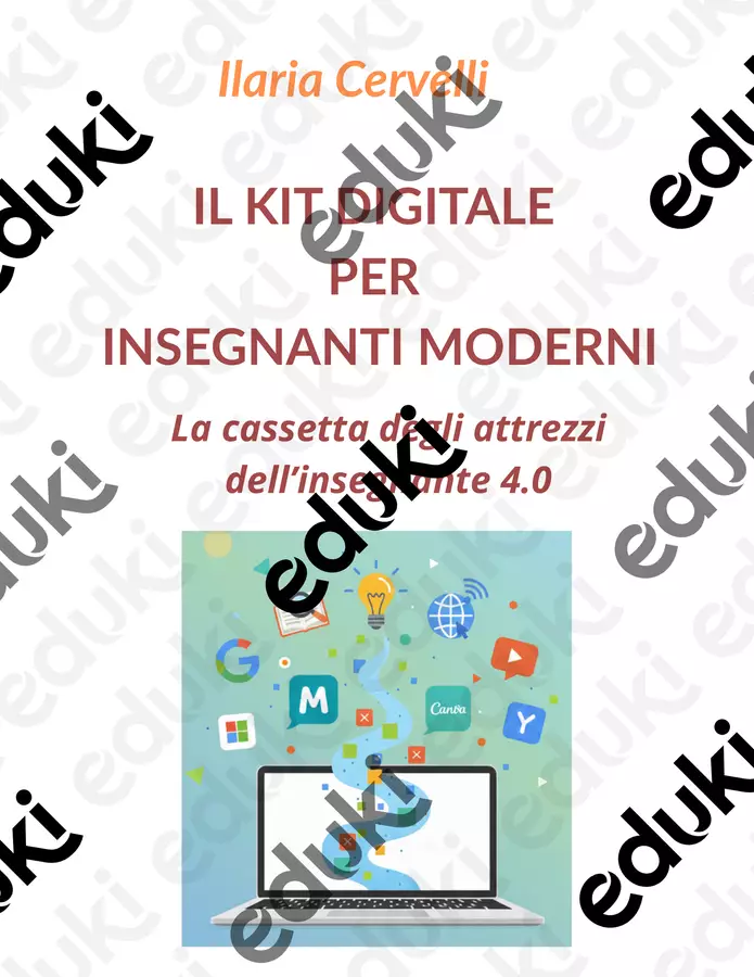 Kit digitale per insegnanti moderni Altro tipo di materiale - Kit digitale per insegnanti moderni - La Prof Digitale - Pagina di copertina