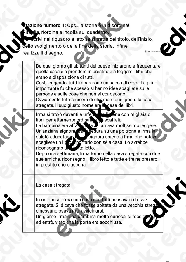 Didattica a stazioni classe Terza italiano
(in collaborazione con @maestra.con.ipad) Didattica a stazioni - Didattica a stazioni classe Terza italiano
(in collaborazione con @maestra.con.ipad) - lamaestrasara_ - Pagina di copertina