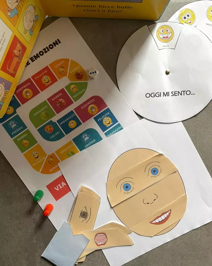 Faccia Buffa, oggi mi sento... UdA - Faccia Buffa, oggi mi sento... - tra albi e matite - Pagina di copertina