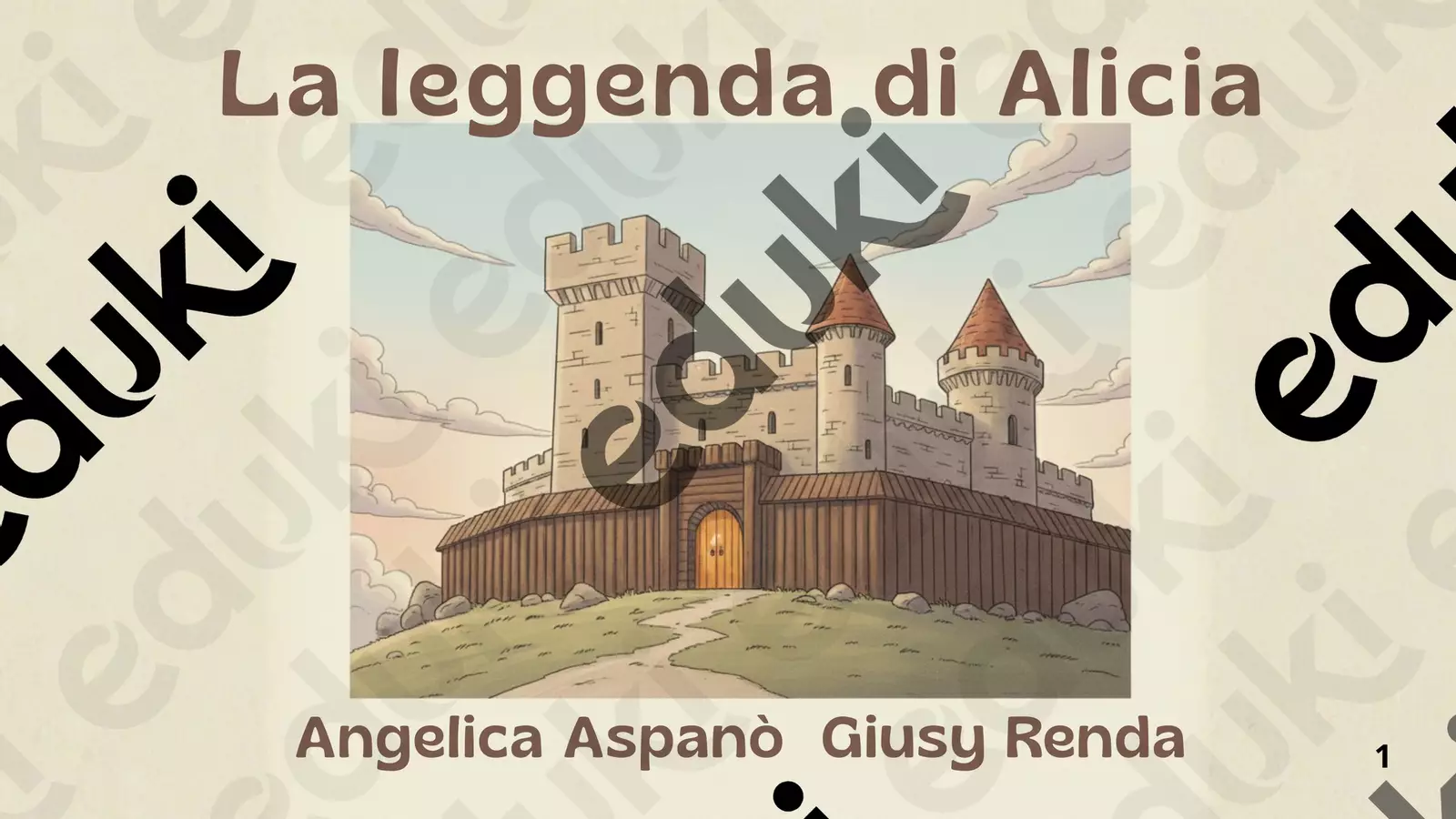 Alicia, tra storia e leggenda, nella Sicilia normanna Schede informative - Alicia, tra storia e leggenda, nella Sicilia normanna - Giusy Renda/Angelica Aspanò - Pagina di copertina