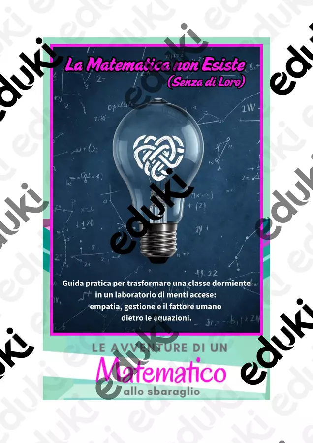 COPERTINA - La Matematica non Esiste (Senza di Loro) Opere didattiche / Libri di testo - COPERTINA - La Matematica non Esiste (Senza di Loro) - Le Avventure di un Matematico allo Sbaraglio - Pagina di copertina