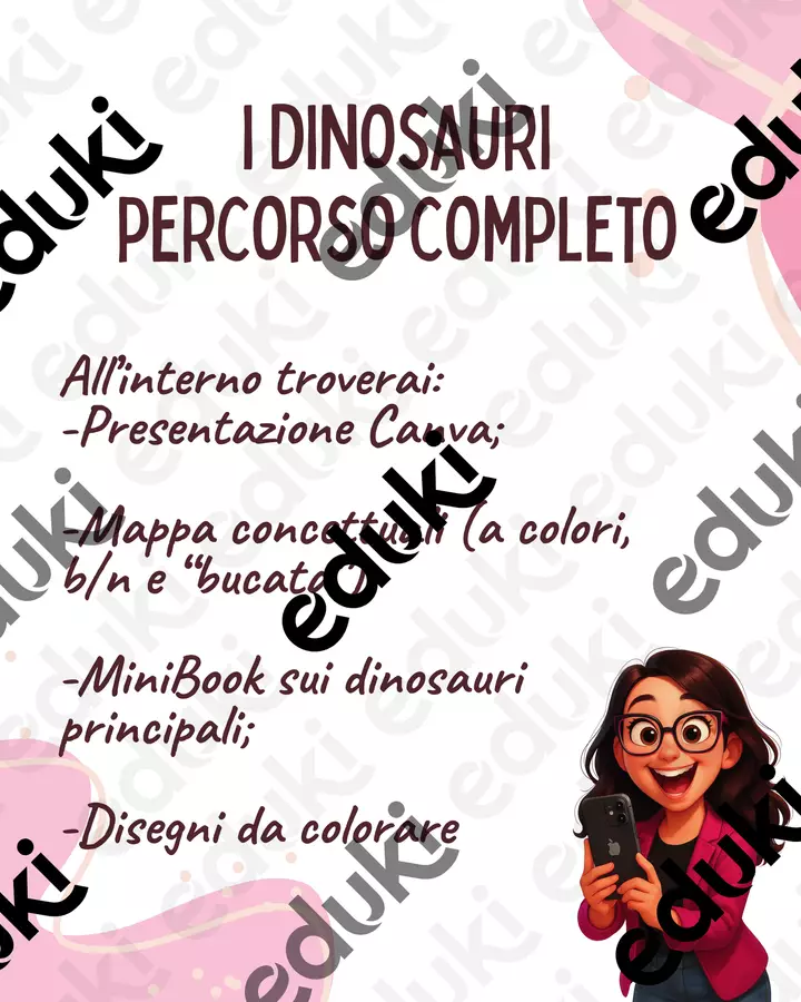 Percorso completo sui dinosauri Materiale di supporto/inclusione - Percorso completo sui dinosauri - Maestre Disordinarie - Pagina di copertina
