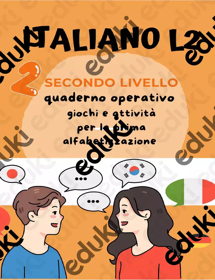 ITALIANO L2 (Livello A2) - Libro in formato .PDF Esercizi - ITALIANO L2 (Livello A2) - Libro in formato .PDF - SostegnO 2.0 - Pagina di copertina