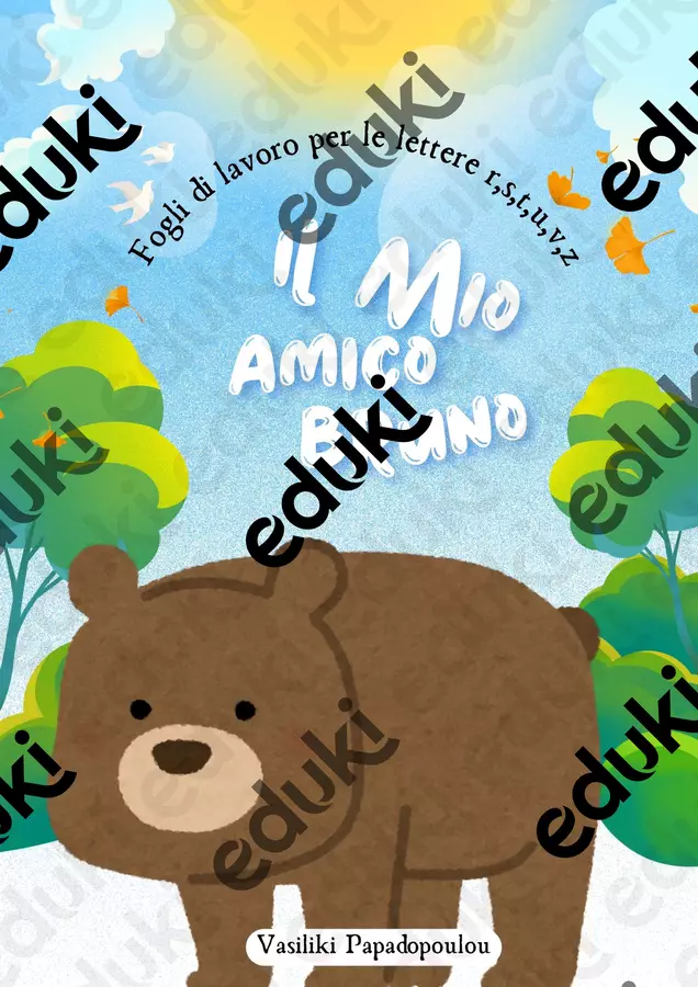 IL MIO AMICO BRUNO 4 Esercizi - IL MIO AMICO BRUNO 4 - BOTTICELLI ITALIANO PER STRANIERI - Pagina di copertina
