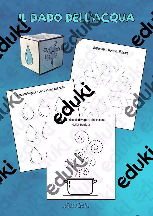 DADO DELL'ACQUA Materiale di supporto/inclusione - DADO DELL'ACQUA - educativamente_chiara - Pagina di copertina
