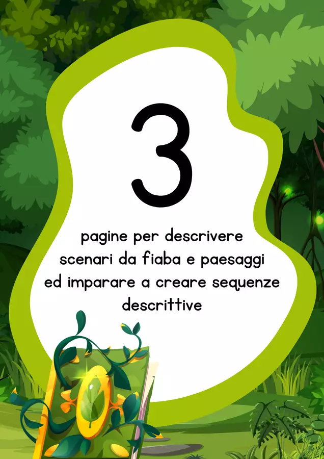 Imparare a creare sequenze descrittive Esercizi - Imparare a creare sequenze descrittive - MilleLibriPerBambini - Pagina di copertina
