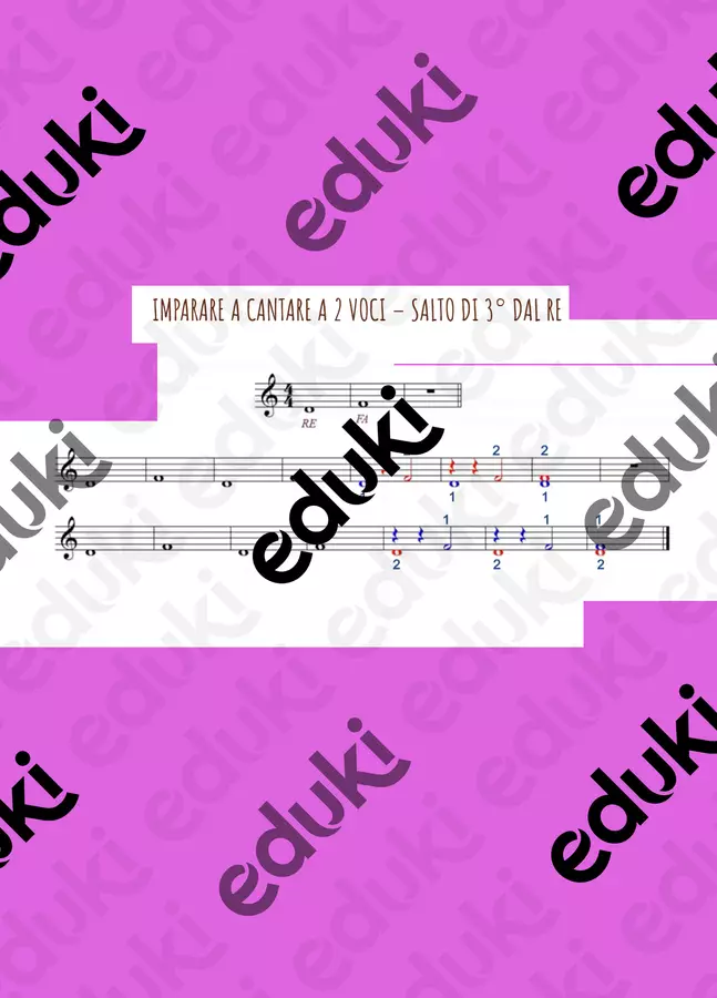 Imparare a cantare in coro! Attività propedeutica nr.2 Esercizi - Imparare a cantare in coro! Attività propedeutica nr.2 - Subito Musica (www.okmusic.it) - Pagina di copertina