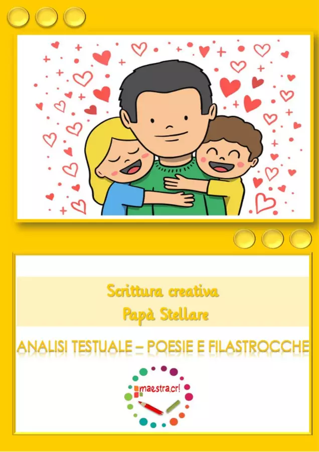 19 marzo - Papà Stellare Materiale di supporto/inclusione - 19 marzo - Papà Stellare - maestra.cri - Pagina di copertina