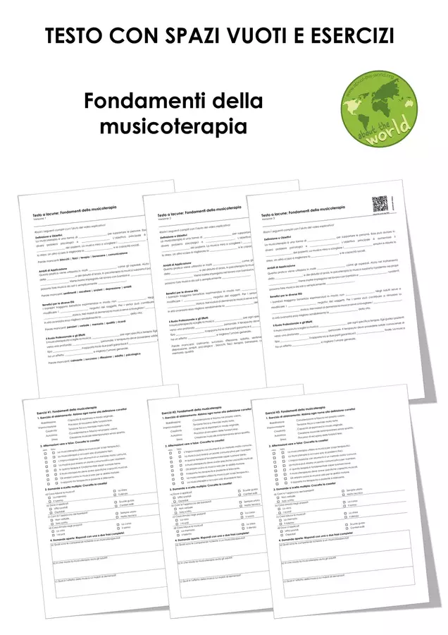 Fondamenti della musicoterapia Esercizi - Fondamenti della musicoterapia - musEducation.org | about-the-world.org - Pagina di copertina
