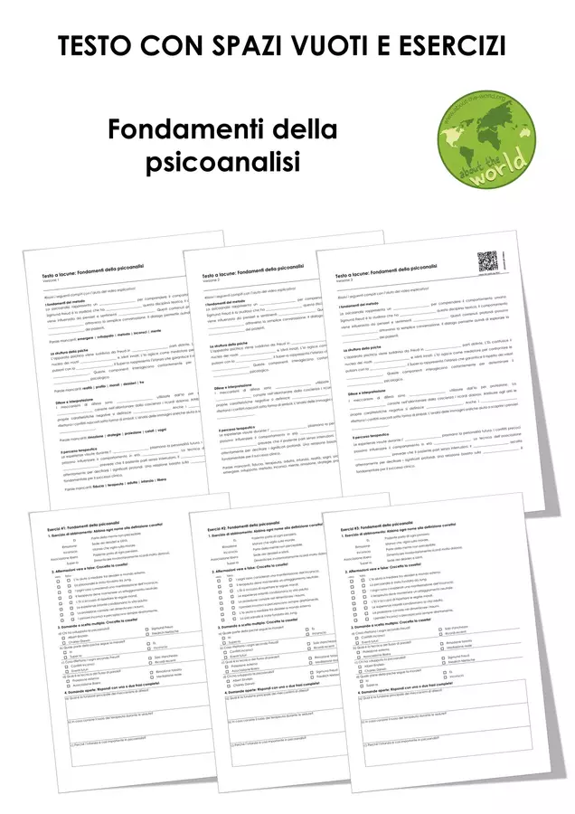 Fondamenti della psicoanalisi Esercizi - Fondamenti della psicoanalisi - musEducation.org | about-the-world.org - Pagina di copertina