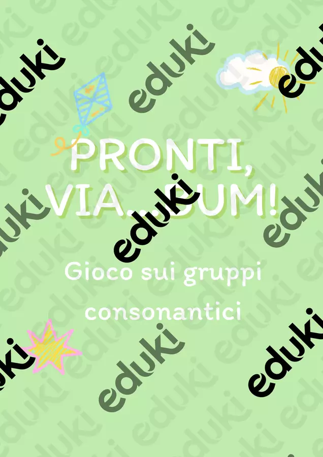 Gioco gruppi S+consonante | Logopedia Flashcard - Gioco gruppi S+consonante | Logopedia - Logopedista Annalisa Mancini - Pagina di copertina