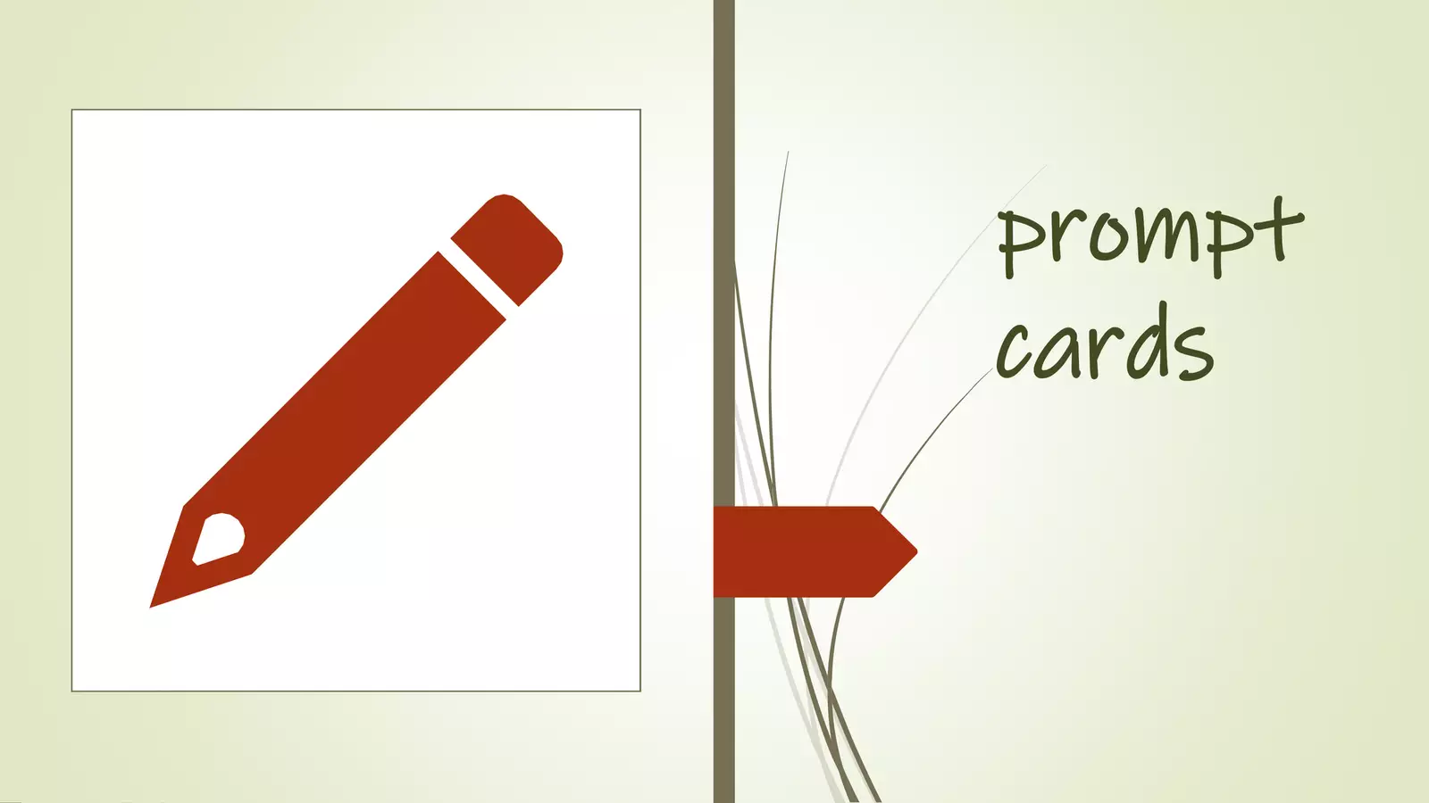 Prompt cards, topics for discussion (Carte prompt, argomenti per la discussione) Presentazioni / Lavagne - Prompt cards, topics for discussion (Carte prompt, argomenti per la discussione) - Mrs. Team English - Pagina di copertina