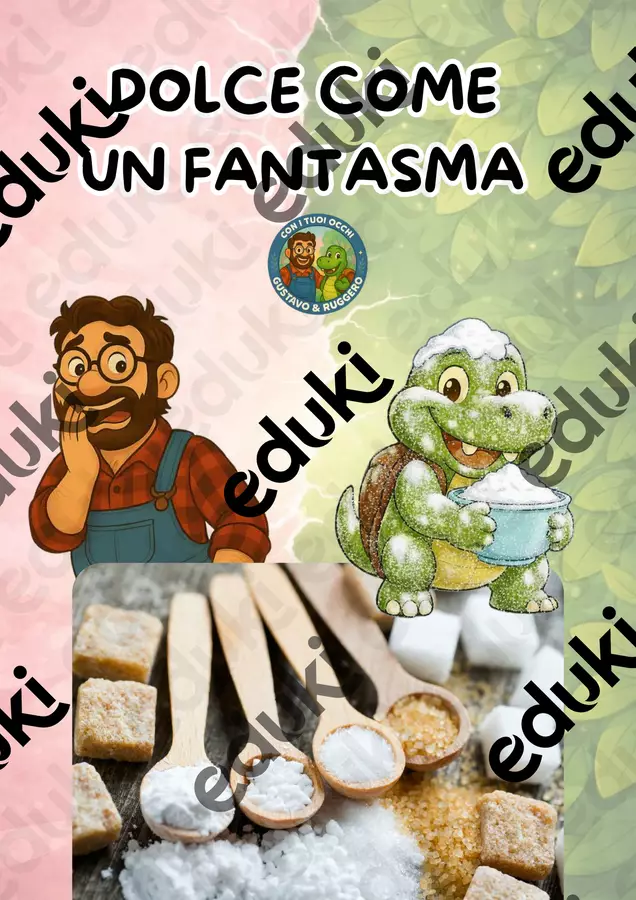 Laboratorio sensoriale sul tatto: gli zuccheri Esperimenti - Laboratorio sensoriale sul tatto: gli zuccheri - Alessandra Piola - Pagina di copertina