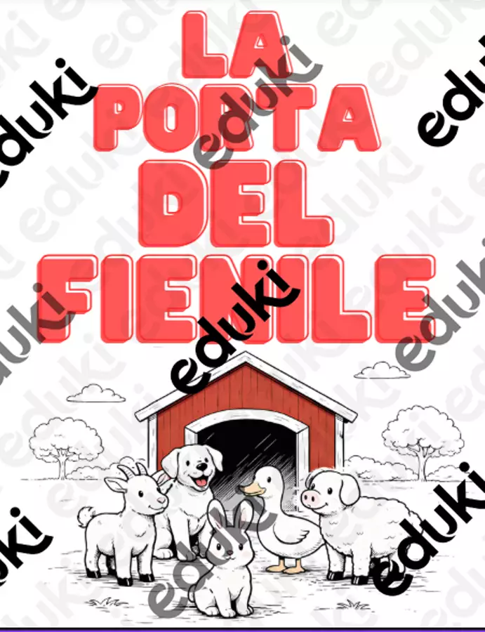 La porta del fienile – La fila e il rispetto del turno Materiale di supporto/inclusione - La porta del fienile – La fila e il rispetto del turno - Regalati una gioia - Pagina di copertina