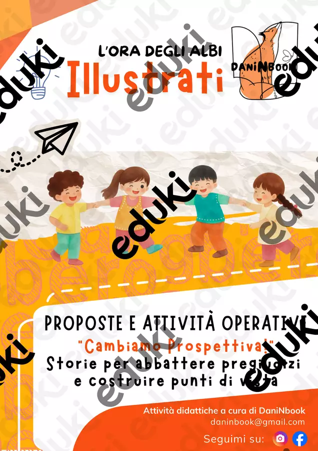 L'Ora degli Albi Illustrati: Cambiamo Prospettiva! Materiale di supporto/inclusione - L'Ora degli Albi Illustrati: Cambiamo Prospettiva! - DaniNbook - Pagina di copertina
