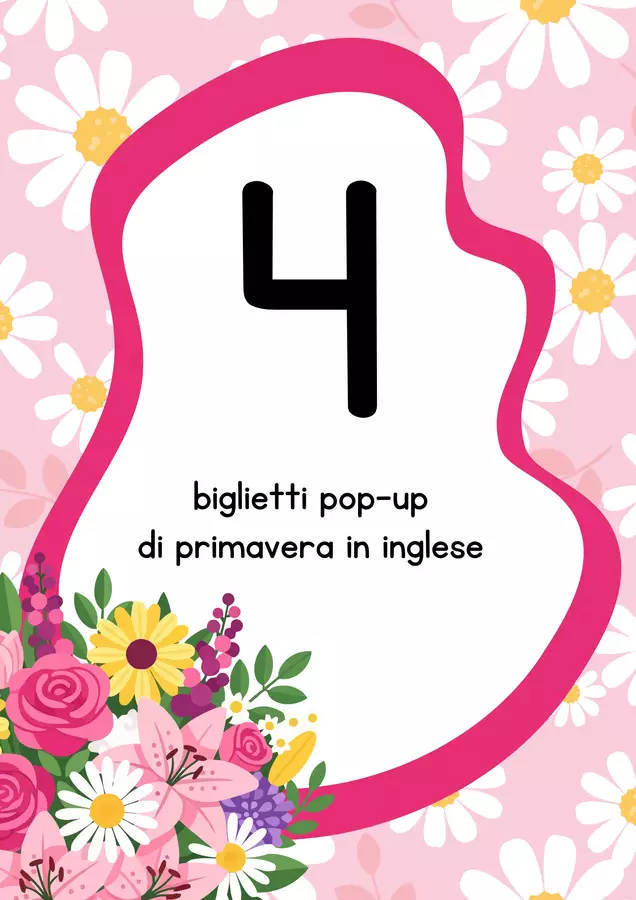 Happy Spring Pop-Up Cards Materiale per pittura e bricolage - Happy Spring Pop-Up Cards - MilleLibriPerBambini - Pagina di copertina