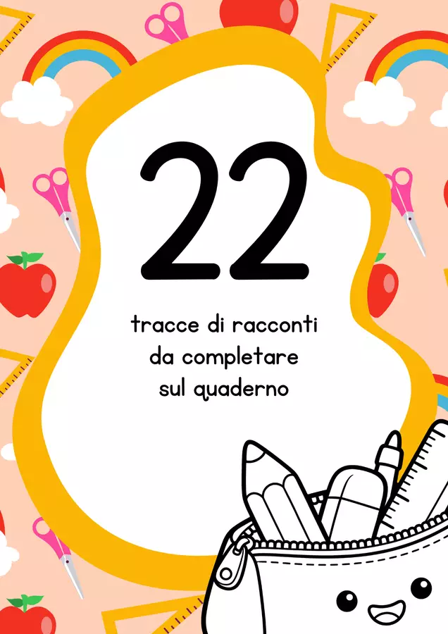 Racconti da completare sul quaderno Esercizi - Racconti da completare sul quaderno - MilleLibriPerBambini - Pagina di copertina