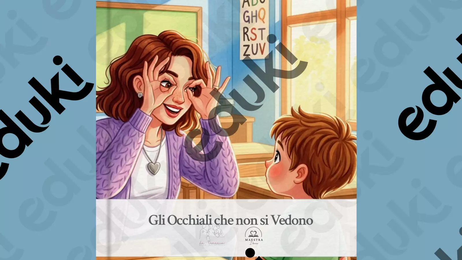 Percorso completo per parlare di DSA in classe. Materiale di supporto/inclusione - Percorso completo per parlare di DSA in classe. - maestra.ilaria - Pagina di copertina