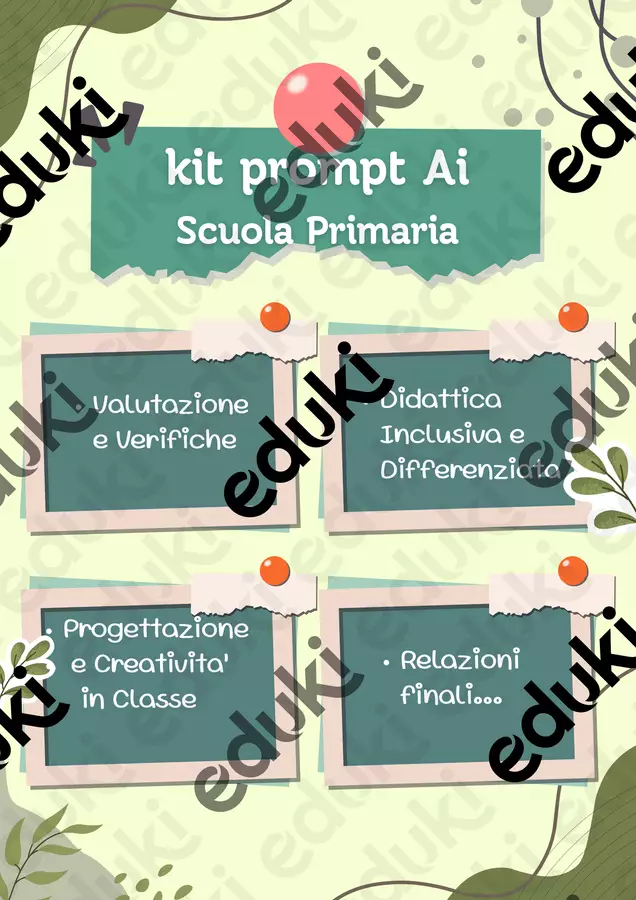 kit sopravvivenza prompt Ai Scuola Primaria Altro tipo di materiale - kit sopravvivenza prompt Ai Scuola Primaria - Maestra Giovy - Pagina di copertina