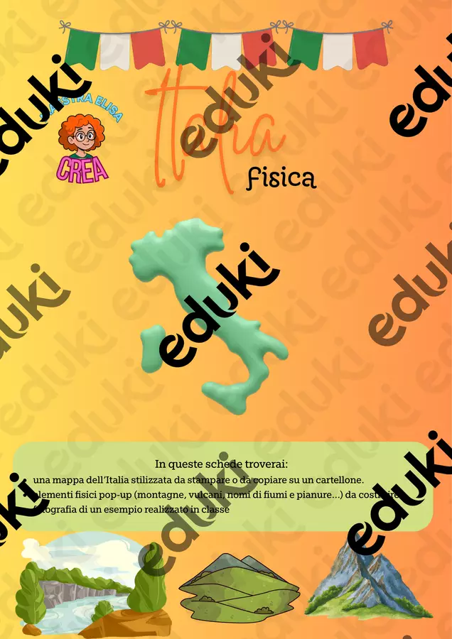 Italia fisica Materiale di supporto/inclusione - Italia fisica - Elisa Occhetti - Pagina di copertina