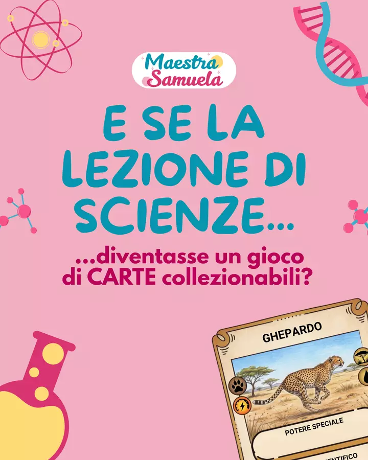 Scienza in Gioco: crea le tue carte collezionabili Esercizi - Scienza in Gioco: crea le tue carte collezionabili - Maestra Samuela - Pagina di copertina