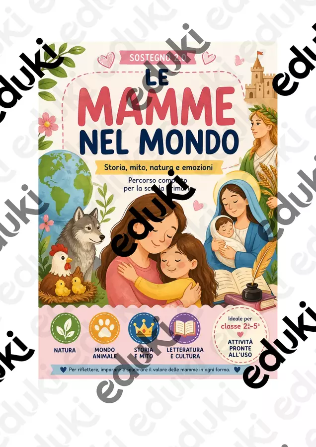 Mamme nel Mondo - Percorso completo per la Scuola primaria Esercizi - Mamme nel Mondo - Percorso completo per la Scuola primaria - SostegnO 2.0 - Pagina di copertina