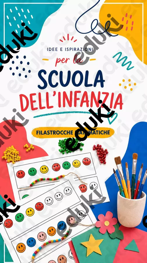 Filastrocche matematiche: un magnifico regalo per la mamma Filastrocche matematiche: un magnifico regalo per la mamma - tra albi e matite - Pagina di copertina