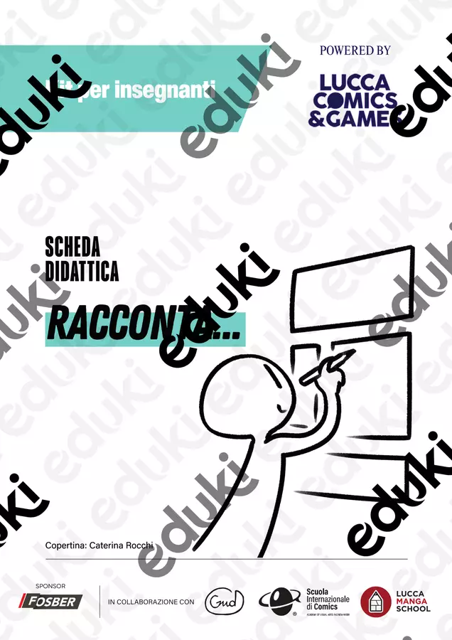 10 Racconta... Esercizi - 10 Racconta... - Teste tra le nuvole - Pagina di copertina