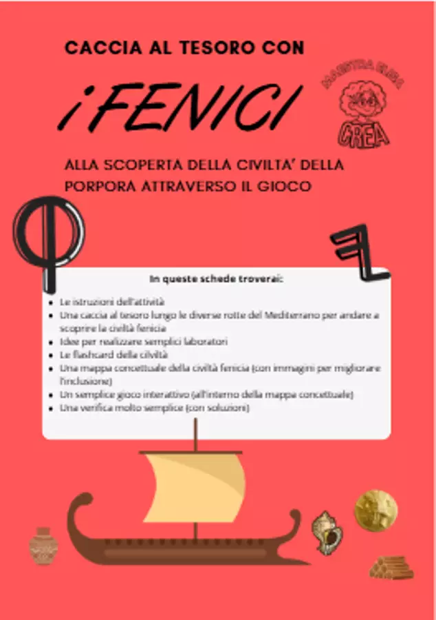 I Fenici: caccia al tesoro, flashcard, giochi e laboratori Flashcard - I Fenici: caccia al tesoro, flashcard, giochi e laboratori - Elisa Occhetti - Pagina di copertina