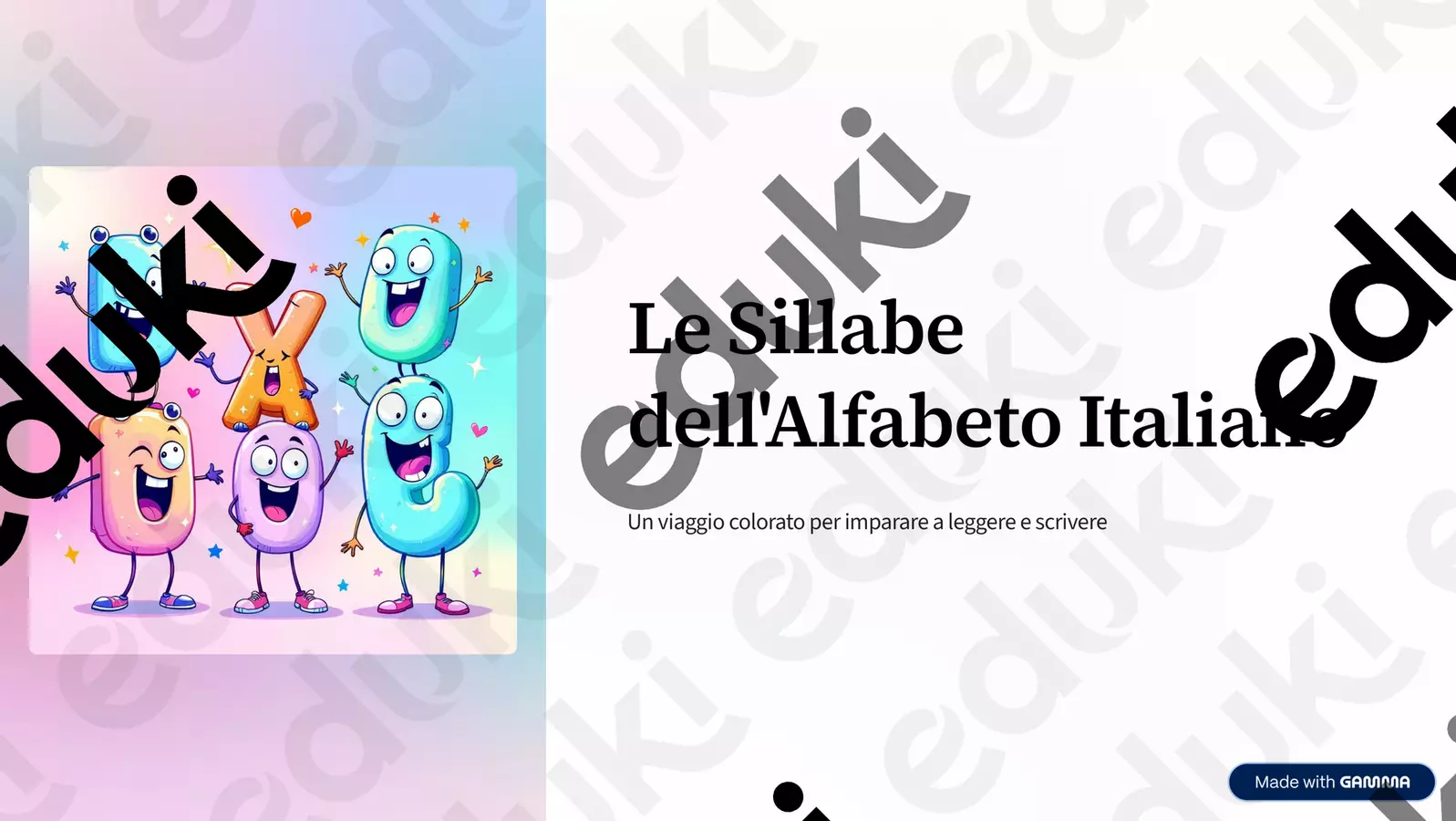 Le-Sillabe-dellAlfabeto-Italiano Materiale di supporto/inclusione - Le-Sillabe-dellAlfabeto-Italiano - Note di Sostegno 🥰👩🏻🏫🌹🎨📚✏️🎵🎶 - Pagina di copertina
