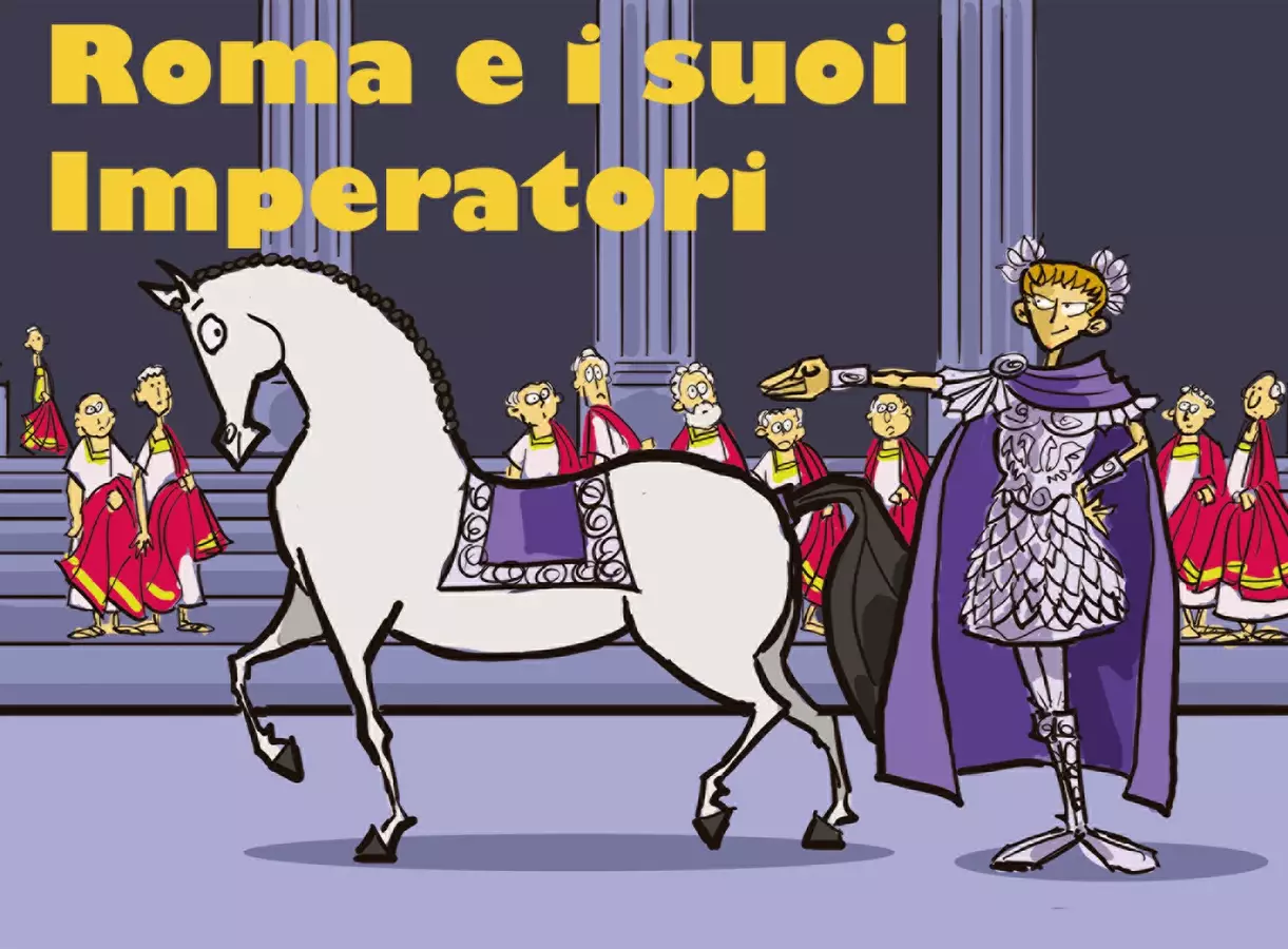 Roma e i suoi imperatori Testo - Roma e i suoi imperatori - Matteo L Materazzo - Pagina di copertina