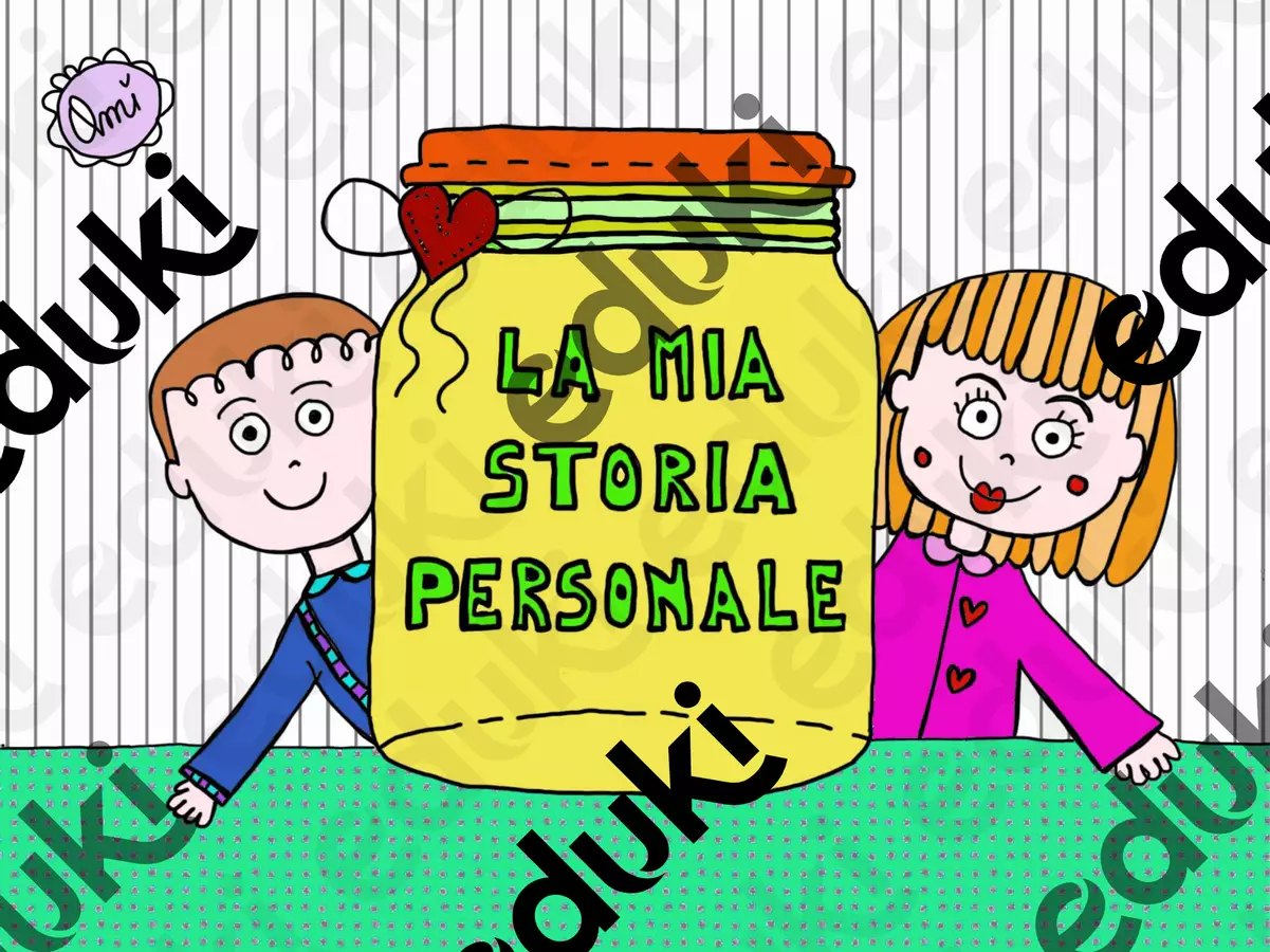 La mia storia personale Esercizi - La mia storia personale - Maestra Ami - Pagina di copertina