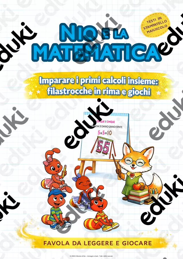 Matematica | Primi Numeri e Prime Addizioni Esercizi - Matematica | Primi Numeri e Prime Addizioni - Il mondo di Nio - Pagina di copertina
