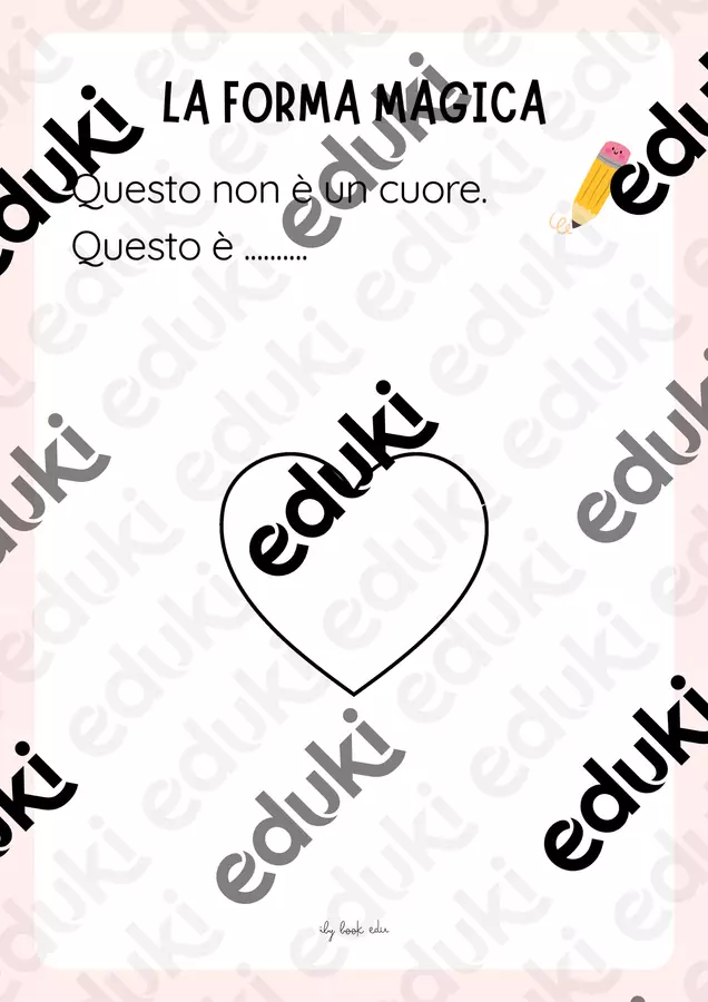 La Forma Magica - Schede creative per bambini Altro tipo di materiale - La Forma Magica - Schede creative per bambini - Iby Book Edu - Pagina di copertina