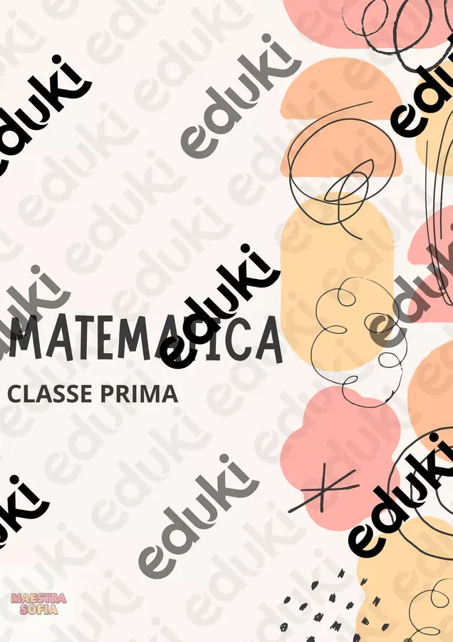 Dispensa Matematica Esercizi - Dispensa Matematica - Maestra Sofia - Pagina di copertina