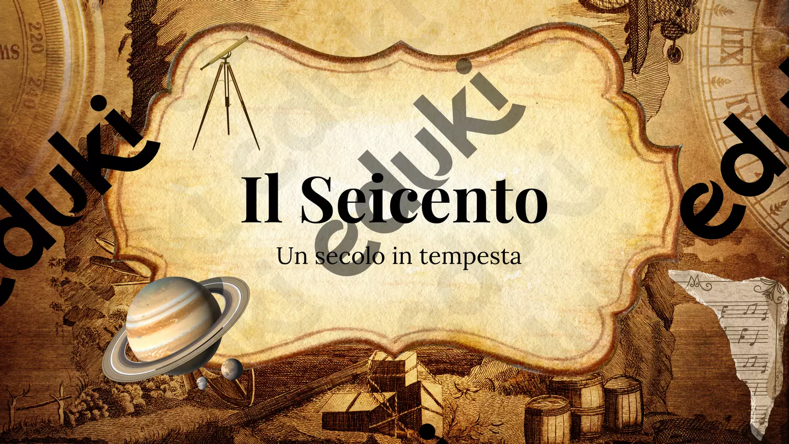 Il Seicento: un secolo in tempesta Esercizi - Il Seicento: un secolo in tempesta - Framarraprof - Pagina di copertina