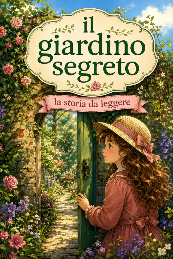 "Il giardino segreto" - lettura Testo - "Il giardino segreto" - lettura - Leggo e Comprendo - Pagina di copertina