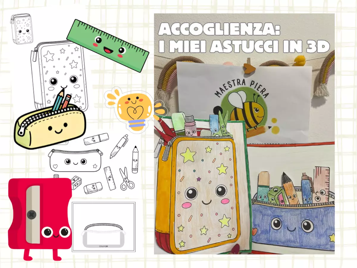 Il Mio Astuccio Magico dell'Accoglienza! MAESTRA PIERA Esercizi - Il Mio Astuccio Magico dell'Accoglienza! MAESTRA PIERA - MaestraPiera - Pagina di copertina