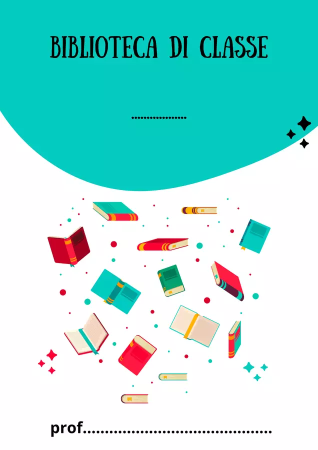 Registro biblioteca di classe (copertina e scheda lettore) Altro tipo di materiale - Registro biblioteca di classe (copertina e scheda lettore) - Aran2727 - Pagina di copertina