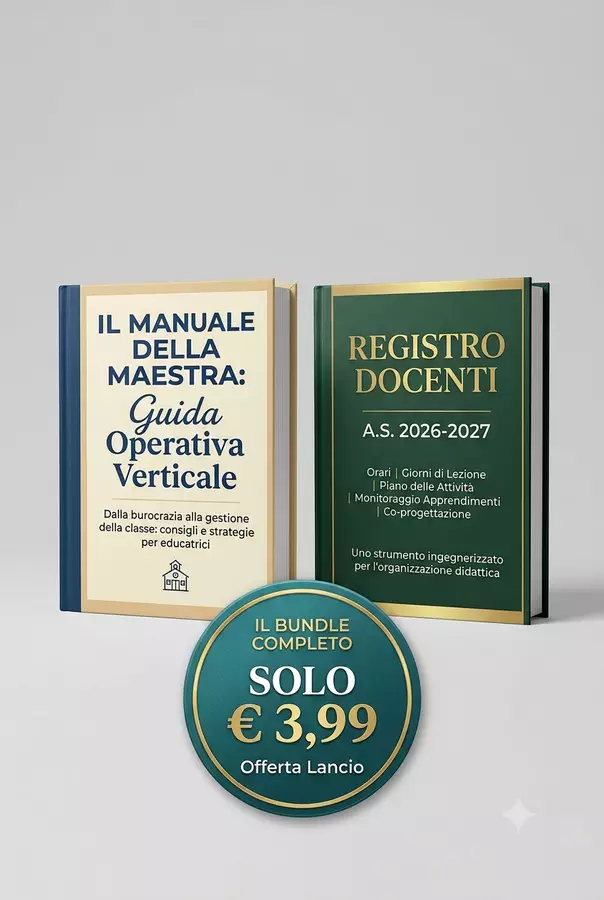 Manuale+Registro docenti 2026/2027 Piani di lezione - Manuale+Registro docenti 2026/2027 - Piccoli passi Didattici - Pagina di copertina