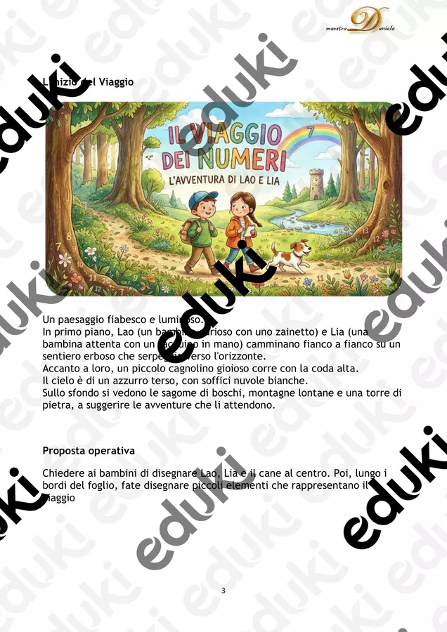 LAOeLIA Materiale di supporto/inclusione - LAOeLIA - maestraDaniela - Pagina di copertina