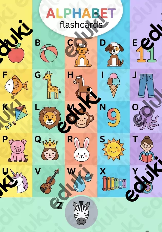 Flashcards ALFABETO/ALPHABET Audio - Flashcards ALFABETO/ALPHABET - The English Archive - Pagina di copertina